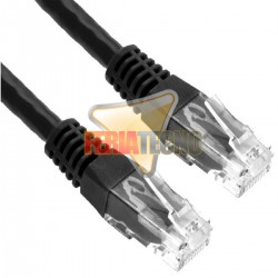 CABLE PATCH UTP CAT6 1 MTS. NEGRO