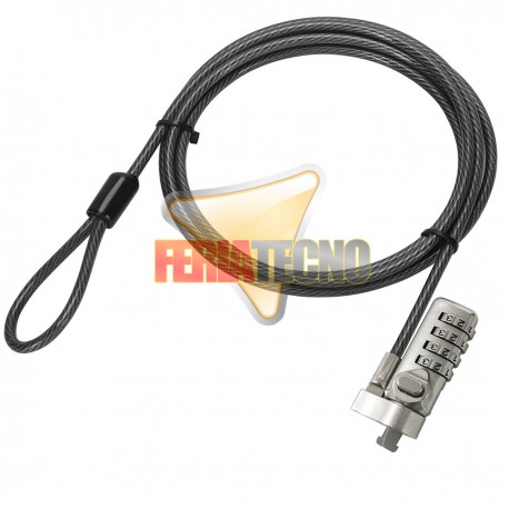 CANDADO DE SEGURIDAD PARA NOTEBOOK NANO SLOT, CON CLAVE