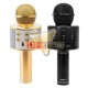 KIT 2 MICROFONOS CON PARLANTE BLUETOOTH INALAMBRICO, RECARGABLES