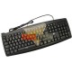 KIT TECLADO Y MOUSE ALAMBRICO USB, NEGRO, ACER