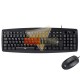 KIT TECLADO Y MOUSE ALAMBRICO USB, NEGRO, ACER