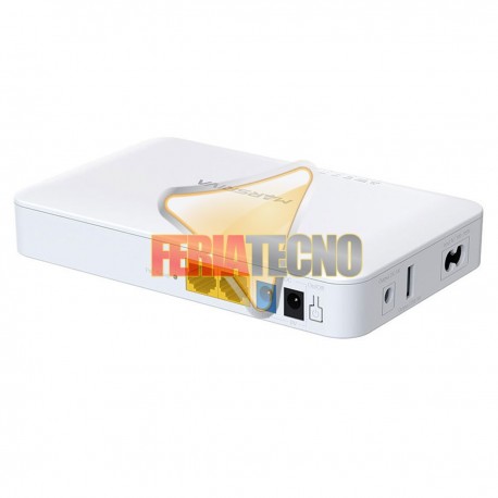 MINI UPS SMART DC KP6 MAX, PARA ROUTERS Y MODEM, 20000 MAH 18W, MARSRIVA