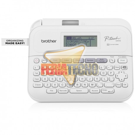 ROTULADORA BROTHER PT-D410. ETIQUETADORA ELECTRONICA PROFESIONAL