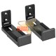 SOPORTE SOUNDBAR BARRA DE SONIDO A MURO (2 UNI.), NEGRO