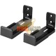 SOPORTE SOUNDBAR BARRA DE SONIDO A MURO (2 UNI.), NEGRO