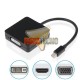 ADAPTADOR MINI DP A VGA + HDMI + DVI M-H