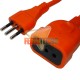 ALARGADOR EXTENSOR ELECTRICO 5 METROS. NARANJO