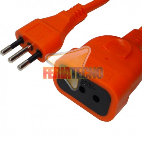 ALARGADOR EXTENSOR ELECTRICO 10 METROS. NARANJO