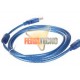 CABLE USB A-A M/M 1,5 MTS.COLOR AZUL