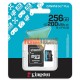 TARJETA KINGSTON MICRO SD 256 GB CANVAS GO PLUS 170MB/S V30