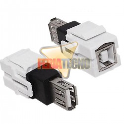 MODULO USB A-B 2.0 H/H PARA PLACA EN MURO