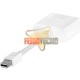 ADAPTADOR MINI DVI MACHO A DVI-D HEMBRA