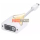 ADAPTADOR MINI DVI MACHO A DVI-D HEMBRA