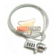 CANDADO DE SEGURIDAD PARA NOTEBOOK 1.8 MTS. CON CLAVE