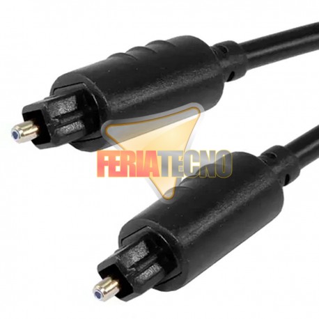 Cable Toslink de 15 Metros Audio Óptico Digital