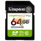 Tarjeta SD 64GB Kingston Canvas Select Plus 100MB/s (SDS3)