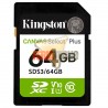 Tarjeta SD 64GB Kingston Canvas Select Plus 100MB/s (SDS3)