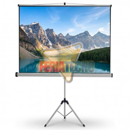 Telón Tripode 240x180 Retráctil 120" Premium