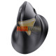 Mouse Ergonómico Vertical Bluetooth Recargable Negro