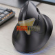Mouse Ergonómico Vertical Bluetooth Recargable Negro