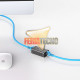 Copla RJ45 Gigabit Blindada Cat8 Aluminio Compatible Cat7/6/5.