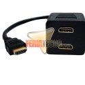 SPLITTER HDMI 1 A 2 HDMI HEMBRA, PASIVO.