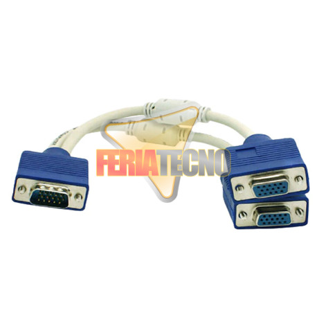SPLITTER VGA A 2 SALIDAS VGA