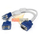 SPLITTER VGA A 2 SALIDAS VGA