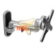 Soporte Monitor Pared Brazo Aluminio 13-27" Extensión 26cm