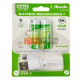 Pilas Recargables AA 3400mWh Carga Directa USB-C x2 Unidades