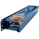ORDENADOR DE CABLES RACK 1U 19" NEGRO