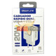 CARGADOR USB CORRIENTE, 2 PUERTOS. 2100 AMP MAX.
