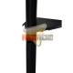 PEDESTAL PARA LCD LED 26 a 55”.C/RUEDAS. AL EJE 1.40 MTS.