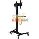 PEDESTAL PARA LCD LED 26 a 55”.C/RUEDAS. AL EJE 1.40 MTS.