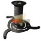 SOPORTE PARA PROYECTOR A TECHO, 8 Y 17 CM. 10KG. NEGRO