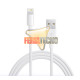 CABLE USB PARA IPHONE 5 / 6, IPOD, IPAD. BLANCO. 2 METROS.