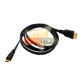 CABLE HDMI A MINI HDMI 1,8 MTS.