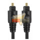 CABLE TOSLINK 5MTS. AUDIO DIGITAL ÓPTICO, ULTRA DELGADO