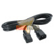 CABLE DE PODER MACHO HEMBRA 1,5 MTS. UPS, MONITOR.