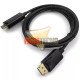CABLE DISPLAY PORT A HDMI 1,8 METROS, NEGRO.