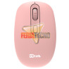 Mouse Inalambrico 2.4 GHz Optico Rosado USB Utek