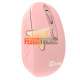 Mouse Inalambrico 2.4 GHz Optico Rosado USB Utek