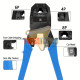 CRIMPEADORA RJ45, RJ11, RJ12, METALICA.