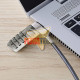 CANDADO DE SEGURIDAD PARA NOTEBOOK NANO SLOT, CON CLAVE