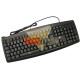 KIT TECLADO Y MOUSE ALAMBRICO USB, NEGRO, ACER