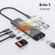 ADAPTADOR USB-C A HDMI, 3 USB 3.0, RJ45(LAN), SD, MICRO SD, 2 USB-C, TP-LINK UH9120C