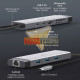 ADAPTADOR USB-C A HDMI, 3 USB 3.0, RJ45(LAN), SD, MICRO SD, 2 USB-C, TP-LINK UH9120C