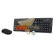 KIT TECLADO Y MOUSE INALÁMBRICO USB, GENIUS KM-8101, AI COPILOT