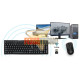 KIT TECLADO Y MOUSE INALÁMBRICO USB, GENIUS KM-8101, AI COPILOT