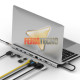 Adaptador USB-C 10 En 1 Multipuerto HDMI VGA RJ45 SD 3.5 UL-ADC101
